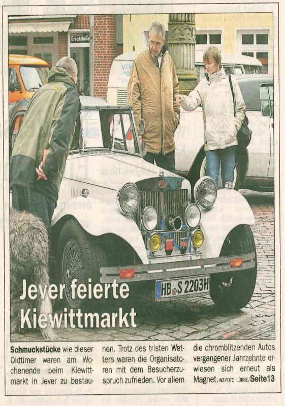 Jever feierte Kiewittmarkt